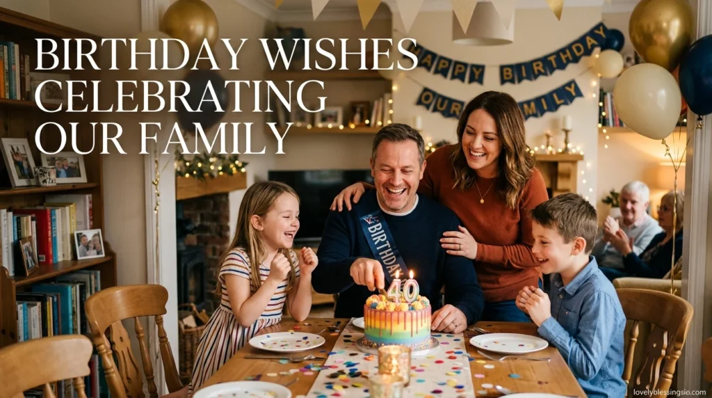 Birthday Wishes Celebrating Our Family
