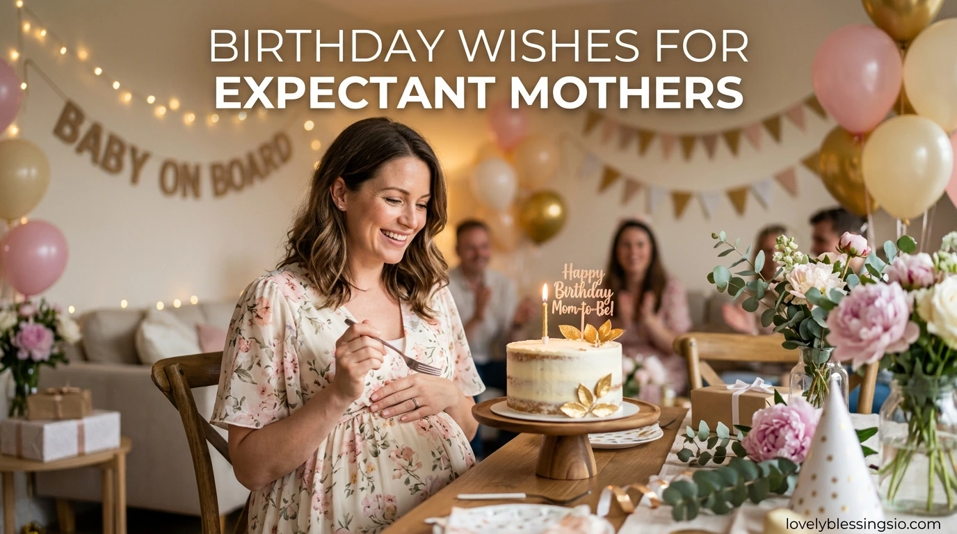 Birthday Wishes for Expectant Mothers