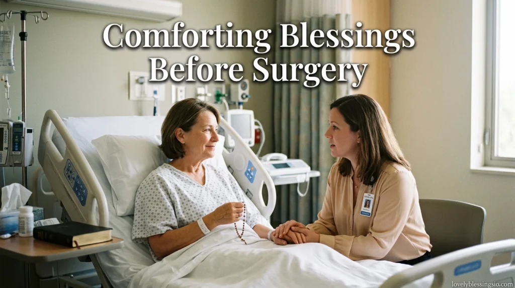 Comforting Blessings Before Surgery