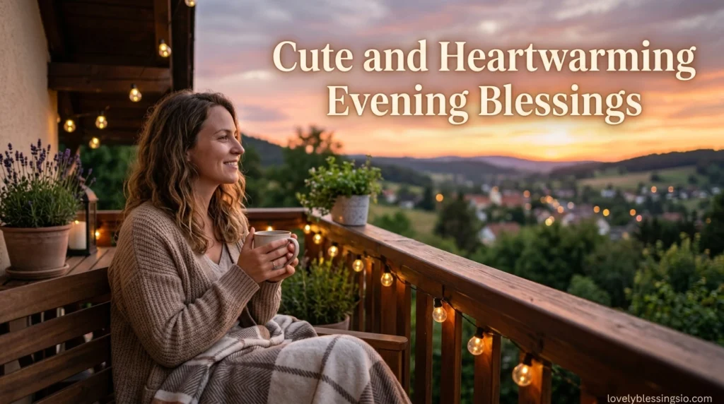 Cute and Heartwarming Evening Blessings