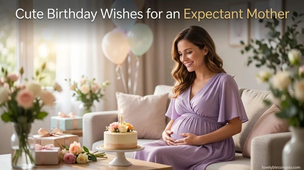 Cute Birthday Wishes for an Expectant Mother