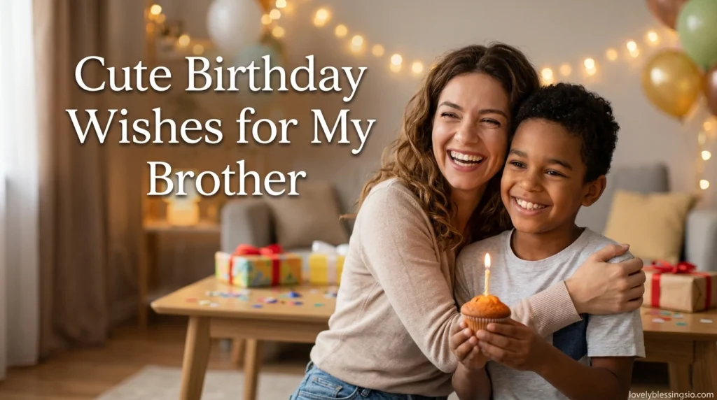 Cute Birthday Wishes for My Brother