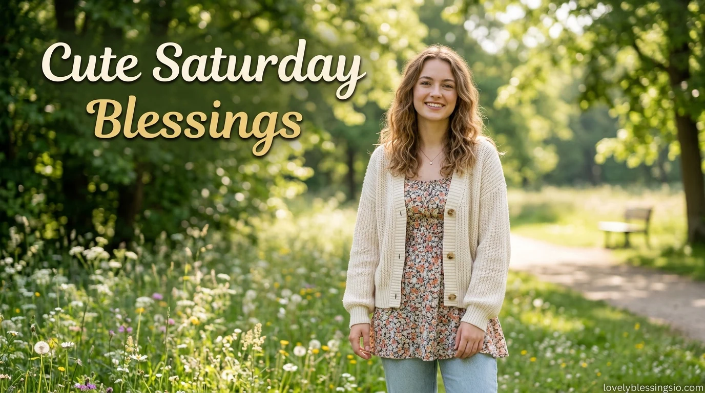 Cute Saturday Blessings