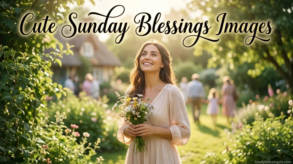 Cute Sunday Blessings Images