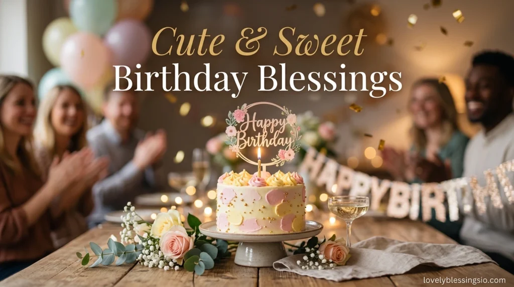 Cute & Sweet Birthday Blessings
