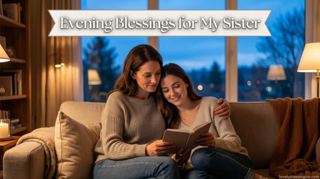 Evening Blessings for My Sister