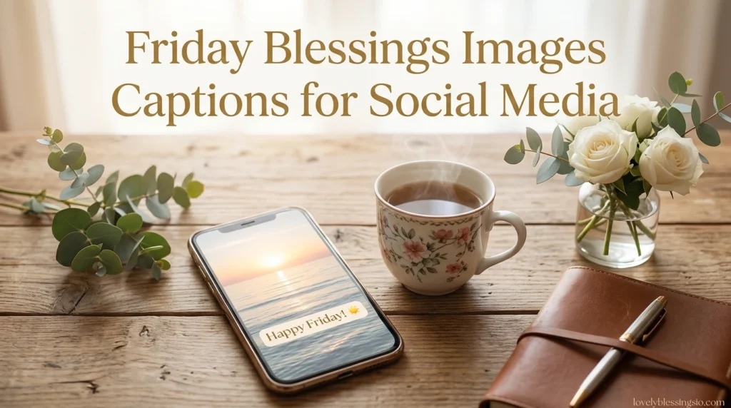 Friday Blessings Images Captions for Social Media
