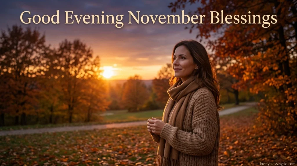 Good Evening November Blessings