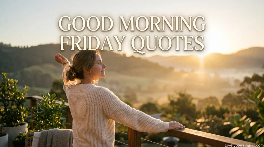 Good Morning Friday Quotes