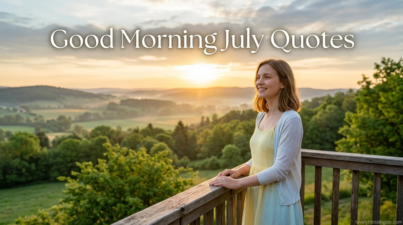 Good Morning July Quotes