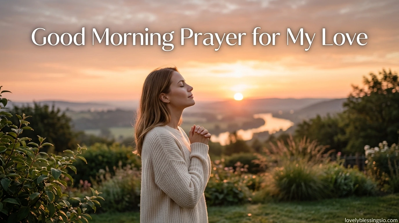Good Morning Prayer for My Love