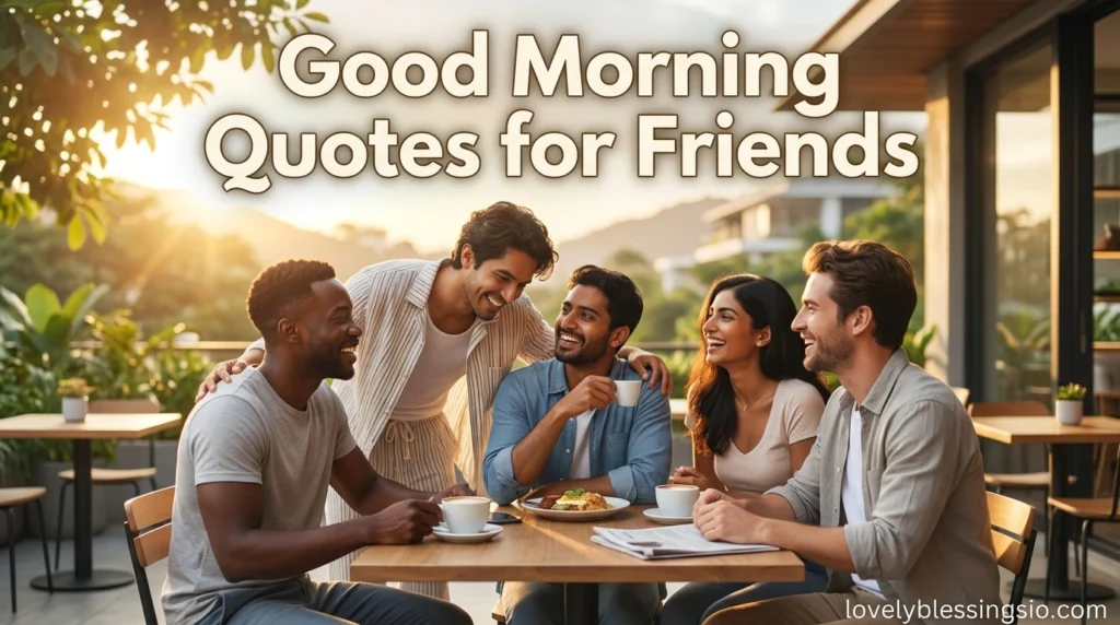 Good Morning Quotes for Friends
