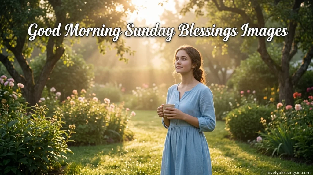 Good Morning Sunday Blessings Images