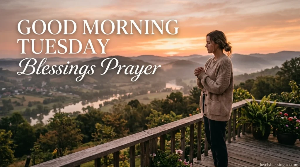 Good Morning Tuesday Blessings Prayer