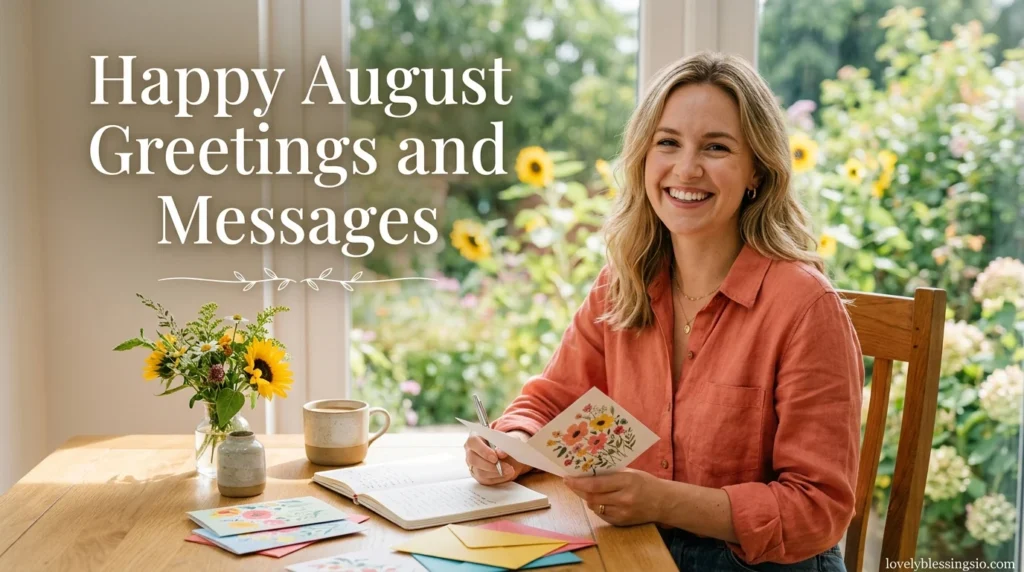 Happy August Greetings and Messages