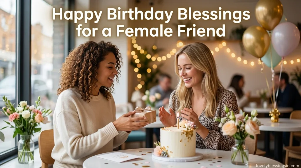 Happy Birthday Blessings for a Female Friend