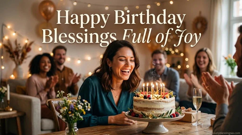 Happy Birthday Blessings Full of Joy