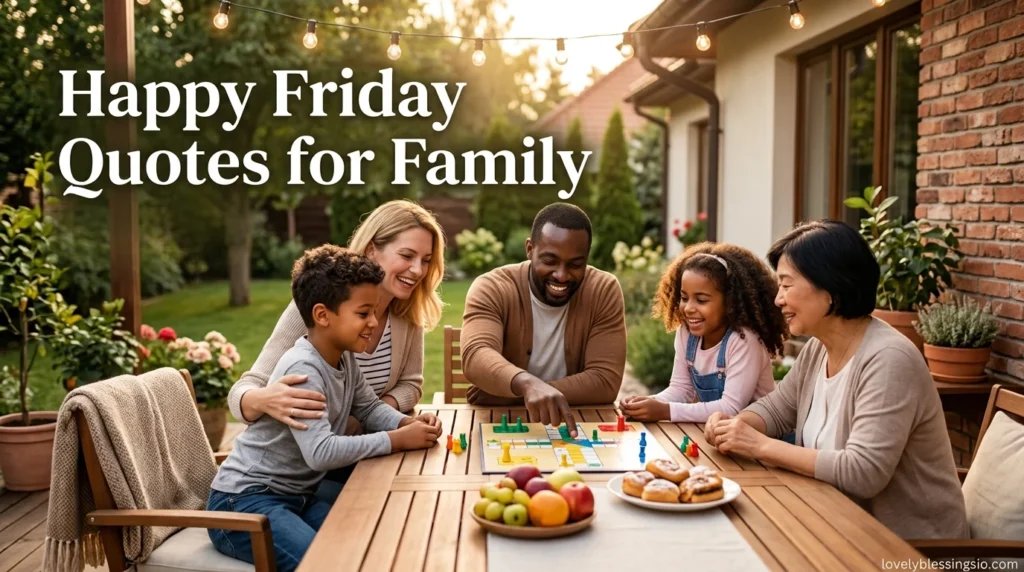 Happy Friday Quotes for Family