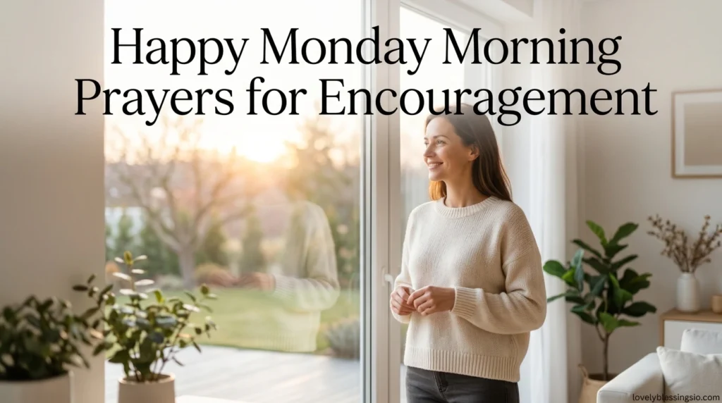 Happy Monday Morning Prayers for Encouragement