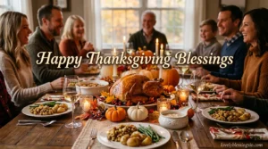 Happy Thanksgiving Blessings
