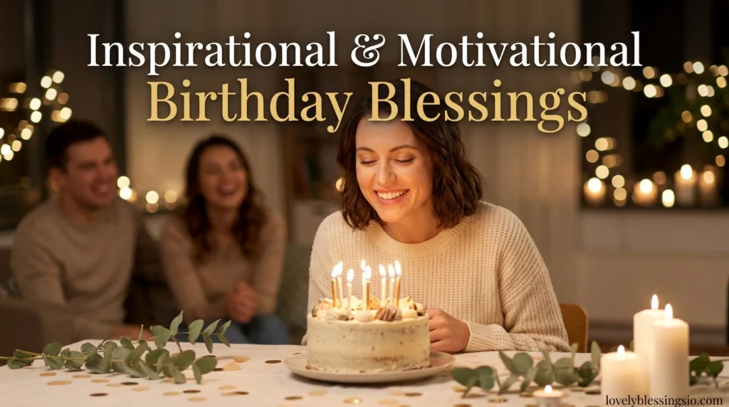 Inspirational & Motivational Birthday Blessings