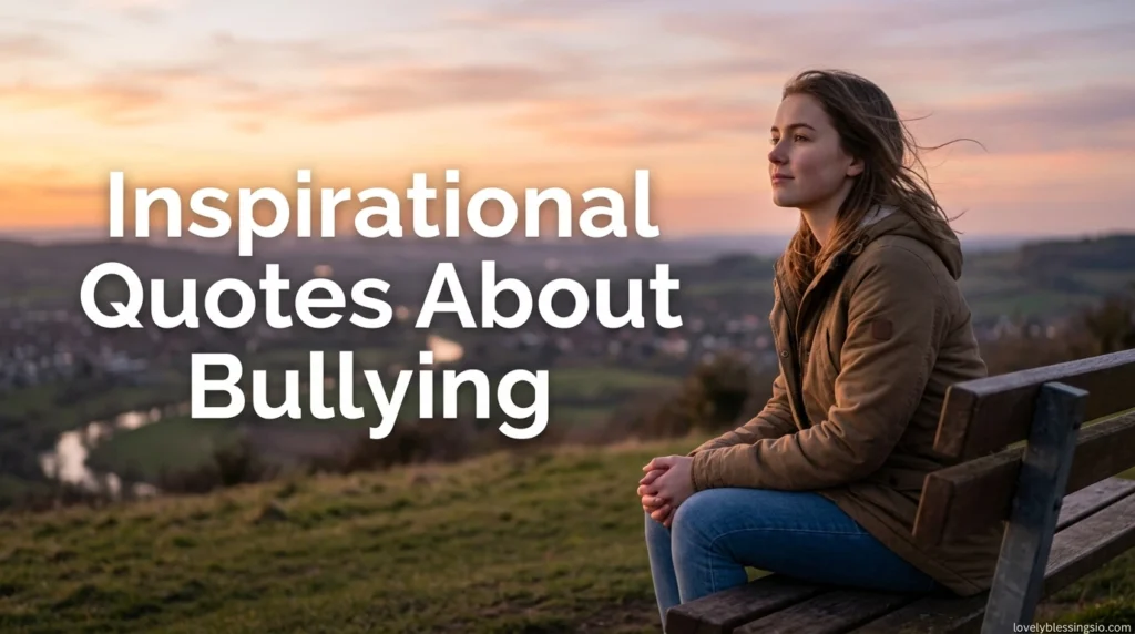 Inspirational Quotes About Bullying
