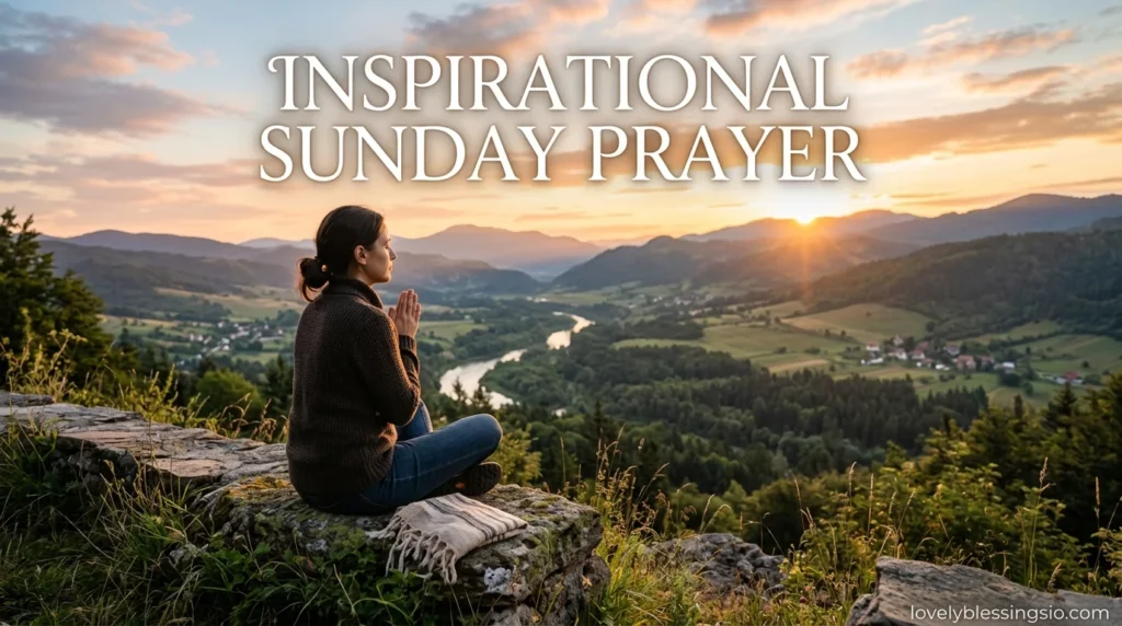 Inspirational Sunday Prayer