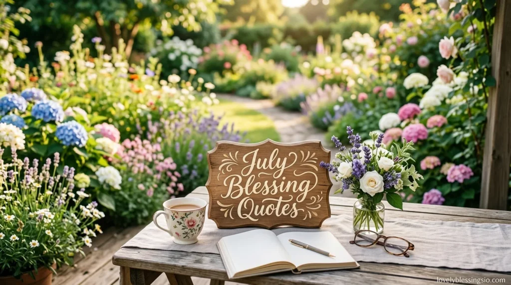 July Blessing Quotes