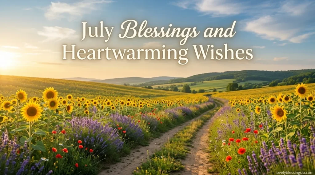 July Blessings and Heartwarming Wishes