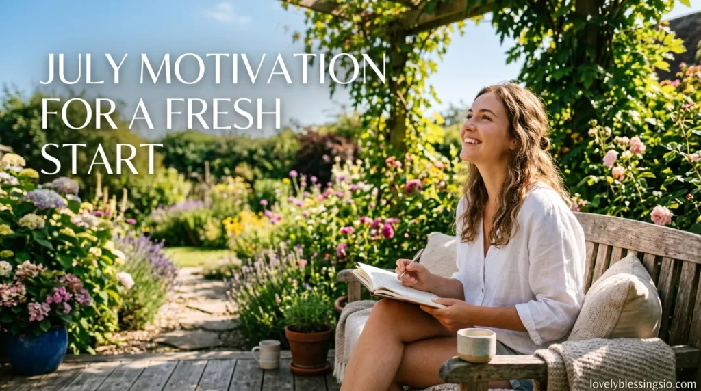 July Motivation for a Fresh Start