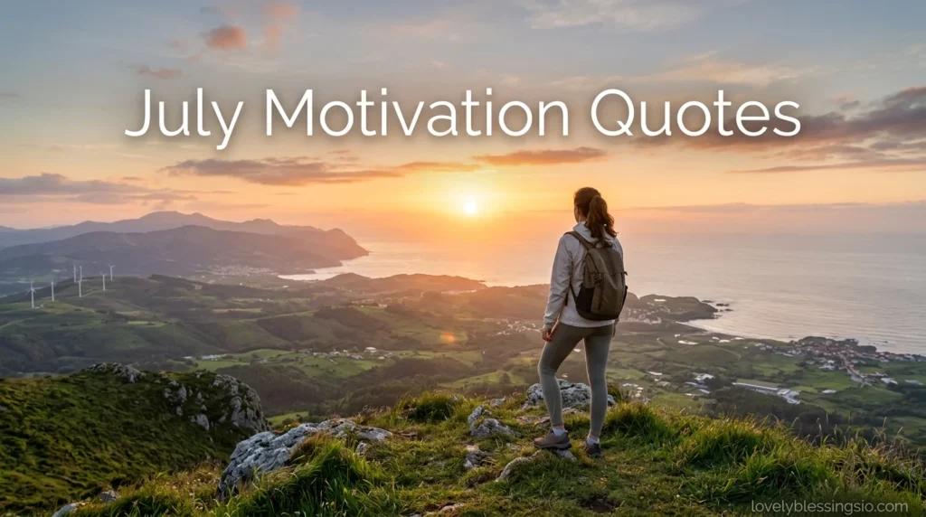 July Motivation Quotes
