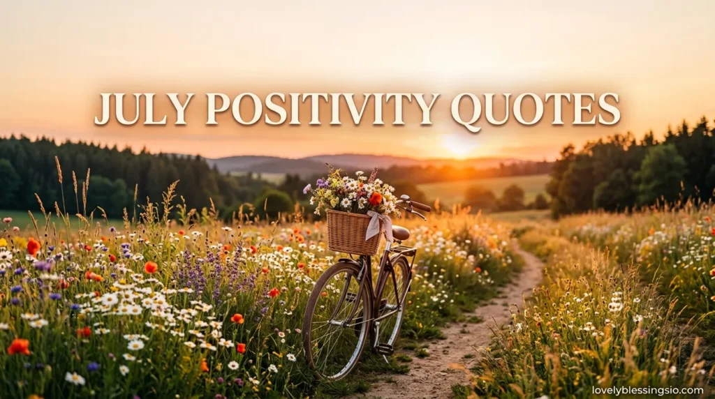 July Positivity Quotes