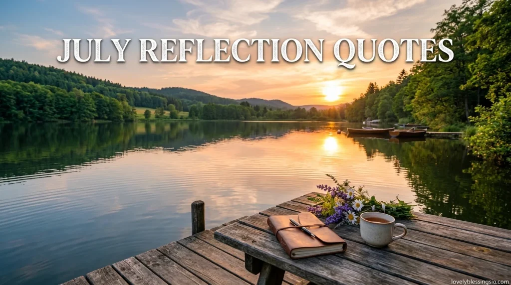 July Reflection Quotes
