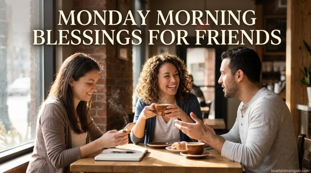 Monday Morning Blessings for Friends