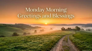 Monday Morning Greetings and Blessings