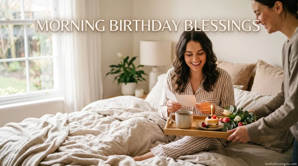 Morning Birthday Blessings