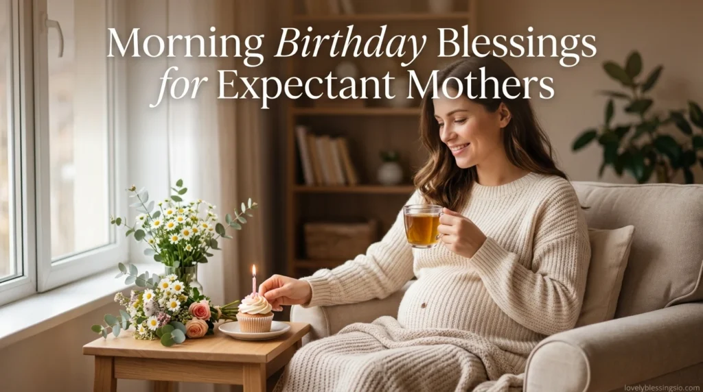 Morning Birthday Blessings for Expectant Mothers