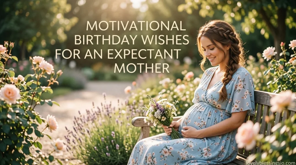 Motivational Birthday Wishes for an Expectant Mother