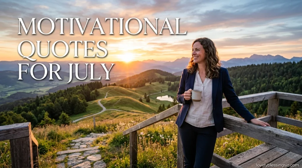 Motivational Quotes for July
