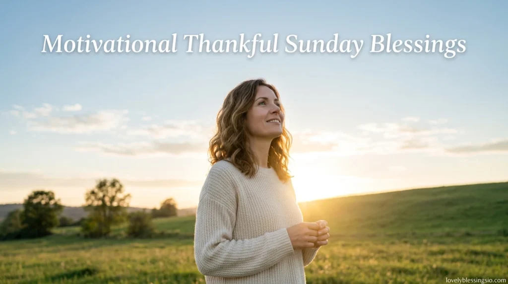 Motivational Thankful Sunday Blessings