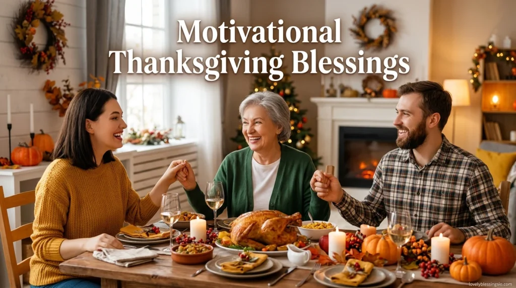 Motivational Thanksgiving Blessings