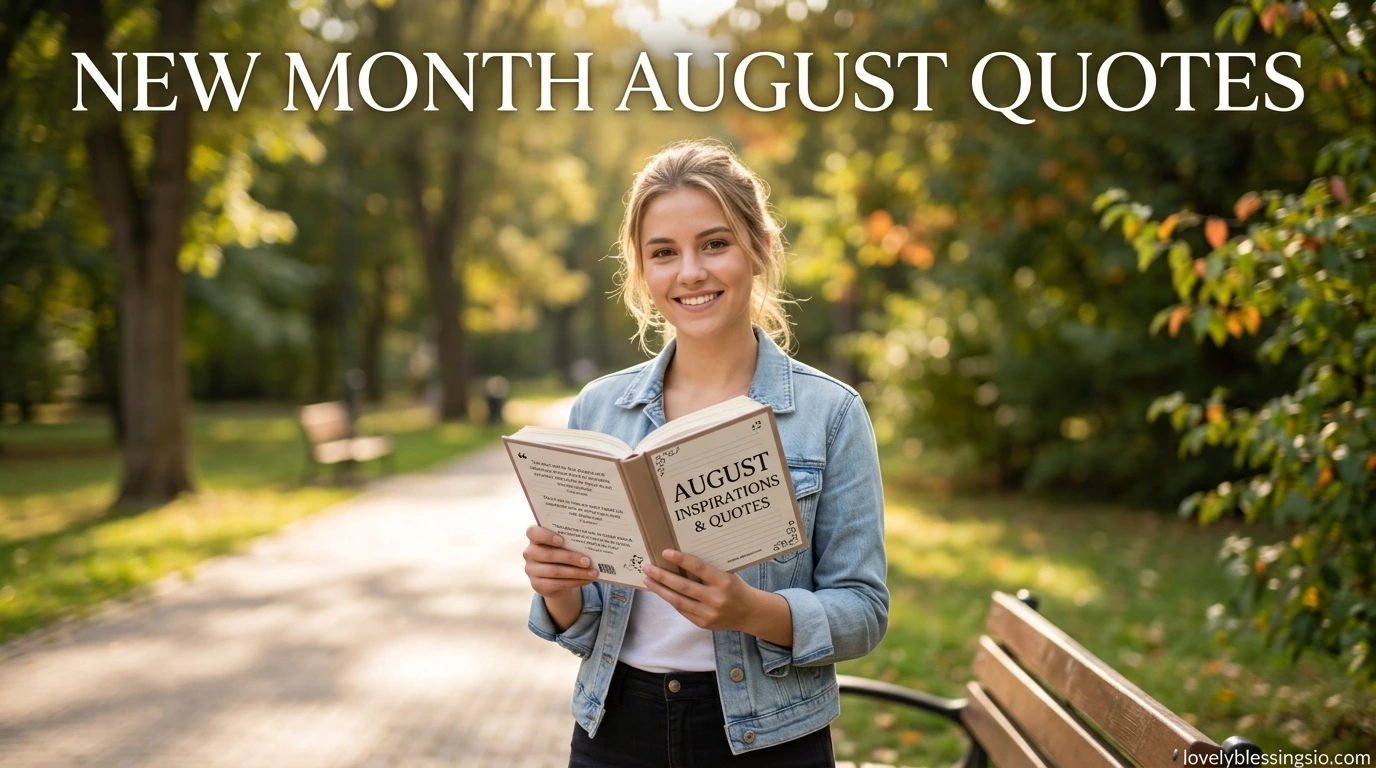 New Month August Quotes