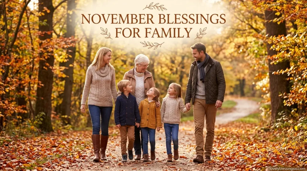 November Blessings for Family