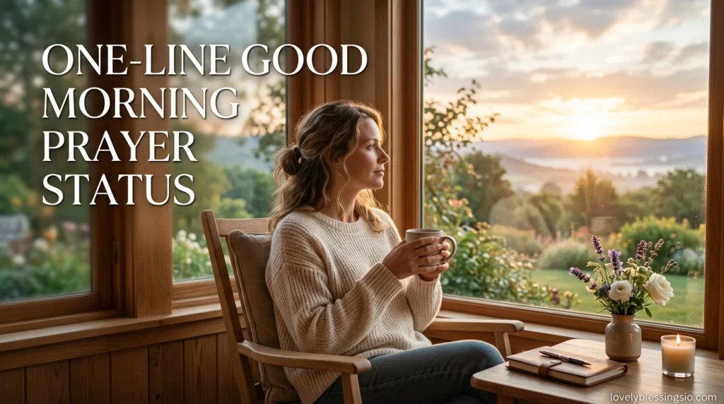 One-Line Good Morning Prayer Status