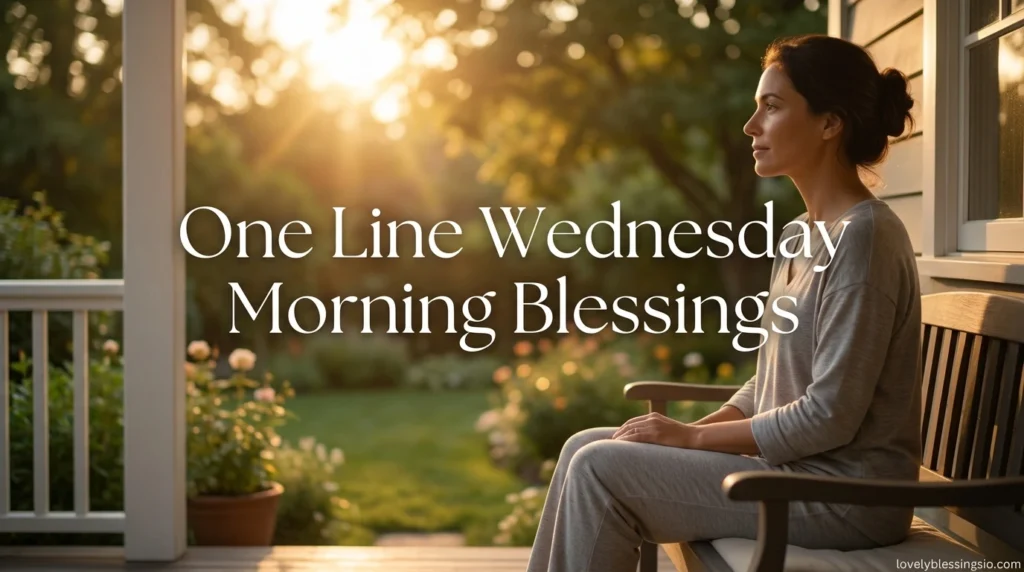 One Line Wednesday Morning Blessings