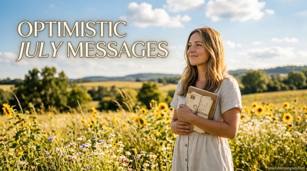 Optimistic July Messages
