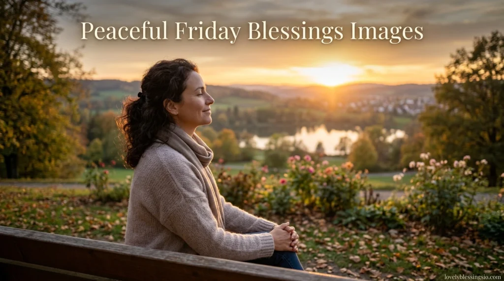 Peaceful Friday Blessings Images
