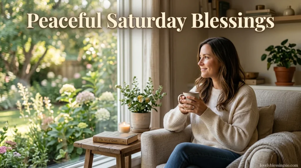 Peaceful Saturday Blessings