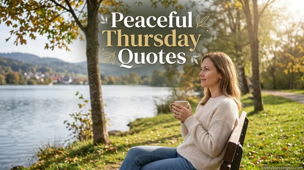 Peaceful Thursday Quotes