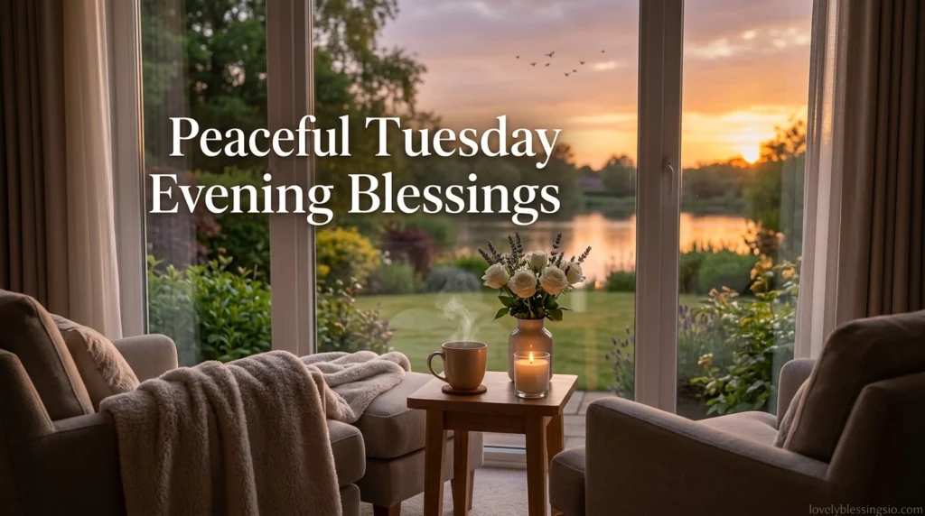 Peaceful Tuesday Evening Blessings